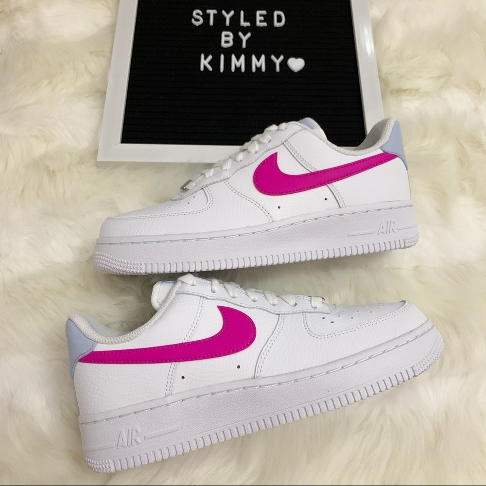 🌸 NIKE Women Air Force 1 AF1 Sneakers Shoes - Picture 4 of 14